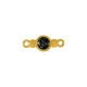 Conector de Metal Zamak Redondo con Esmalte 13x7mm