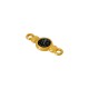 Conector de Metal Zamak Redondo con Esmalte 13x7mm