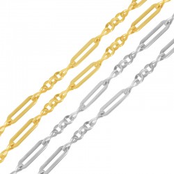 Cadena de Acero Inoxidable 304 Paperclip 4x14mm