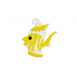 Colgante de Vidrio Pez 24x18mm