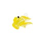 Colgante de Vidrio Pez 24x18mm