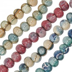 Bola de Cerámica Esmaltada ~13mm (Ø~4mm)