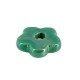 Colgante de Cerámica Flor con Esmalte 16mm/4mm (Ø5mm)
