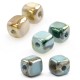 Cubo de Cerámica Esmaltada (~8.5mm) (Ø2,5mm)