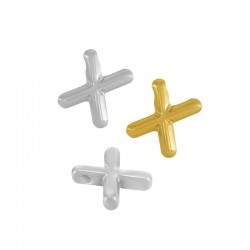 Colgante de Acero Inoxidable 304 Letra ´´X´´ 22mm (Ø2mm)