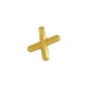 Colgante de Acero Inoxidable 304 Letra ´´X´´ 22mm (Ø2mm)