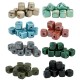 Cubo de Cerámica Esmaltada (~12mm) (Ø3mm)