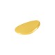 Colgante de Metal Zamak Oval Irregular 18x30mm (Ø2.5mm)