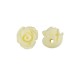 Entrepieza de Pasta de Coral Rosa 8mm (Ø~0.7mm)