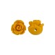 Entrepieza de Pasta de Coral Rosa 8mm (Ø~0.7mm)