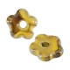 Colgante de Cerámica Flor con Esmalte 16mm/4mm (Ø5mm)