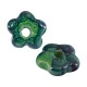 Colgante de Cerámica Flor con Esmalte 16mm/4mm (Ø5mm)