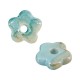 Colgante de Cerámica Flor con Esmalte 16mm/4mm (Ø5mm)