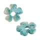 Colgante de Ceramica Esmaltada Flor 30mm