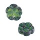 Pasador de Cerámica Flor con Esmalte 18mm/7mm (Ø2mm)