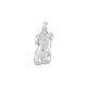 Colgante de Metal Zamak Estatua 10x20mm
