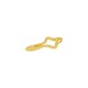 Colgante de Metal Zamak Cruz 19x39mm (Ø2,5mm)