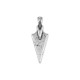 Colgante de Metal Zamak Lanza 15x35mm (Ø3mm)