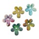 Colgante de Cerámica Flor con Esmalte 50mm (Ø4.5mm)