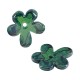 Colgante de Cerámica Flor con Esmalte 50mm (Ø4.5mm)