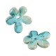 Colgante de Cerámica Flor con Esmalte 50mm (Ø4.5mm)