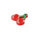 Colgante de Metacrilato Cerezas 17mm