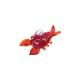 Colgante de Vidrio Murano Langosta (~16x30mm)