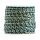 Cordón de Algodón y Poliéster Trenzado 2mm (10mtr/rollo)