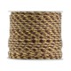 Cordón de Algodón y Poliéster Trenzado 2mm (10mtr/rollo)