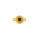Conector de Metal Zamak Redondo con Esmalte 10mm