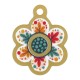 Colgante de Metacrilato Flor 18mm