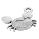 Colgante de Metal Zamak Cangrejo 18x14mm