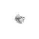 Colgante de Metal Zamak Gato 14x10mm