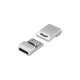 Cierre Magnetico de Metal Zamak Rectangular 27x13mm (Ø10,5x2,5mm)