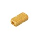 Entrepieza de Metal Zamak Rectangular con Espiral 12x7mm (Ø2,2mm)