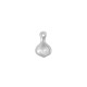 Colgante de metal zamak ajo 12x14mm