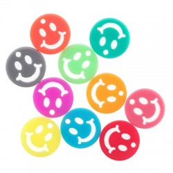 Colgante de Metacrilato Cara Sonriente 12mm