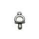 Colgante de Metal Zamak Chupete 7x14mm