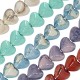Colgante de Cerámica Esmaltada Corazón 35x29mm (Ø5.2mm)