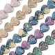 Colgante de Cerámica Esmaltada Corazón 35x29mm (Ø5.2mm)
