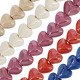 Colgante de Cerámica Esmaltada Corazón 35x29mm (Ø5.2mm)