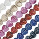 Entrepieza de Cerámica Esmaltada Corazón 22x19mm (Ø3.5mm)