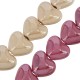 Entrepieza de Cerámica Esmaltada Corazón 22x19mm (Ø3.5mm)