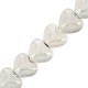 Entrepieza de Cerámica Esmaltada Corazón 22x19mm (Ø3.5mm)