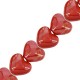 Entrepieza de Cerámica Esmaltada Corazón 22x19mm (Ø3.5mm)
