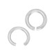 Anilla de Metal Latón 4mm (grosor 0.7mm)