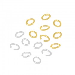 Anilla de Metal Latón 3.5x4.5mm (grosor 0.7mm)