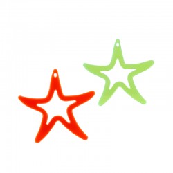 Colgante de Metacrilato Estrella de Mar 53x50mm