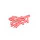 Colgante de Metacrilato Coral 40x60mm