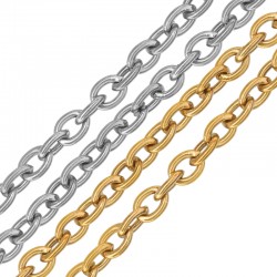 Cadena de Acero Inoxidable 4x3mm (grosor 0,8mm)